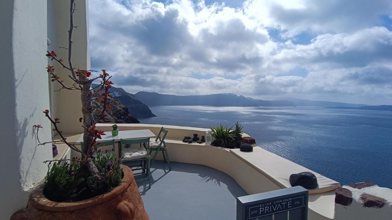 Elias Cave House 270O Caldera View Oia Apartment Exterior foto